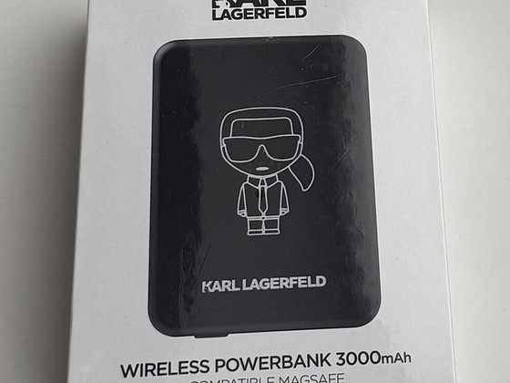 Karl Lagerfeld Power Bank With Wirelles Charging 3000mAh