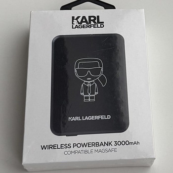 Karl Lagerfeld Power Bank With Wirelles Charging 3000mAh