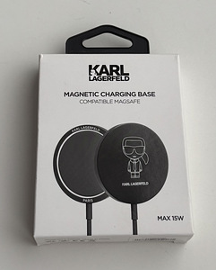 Karl Lagerfeld Magnetic Charging Base Compatible Magsafe (1 foto / 2)