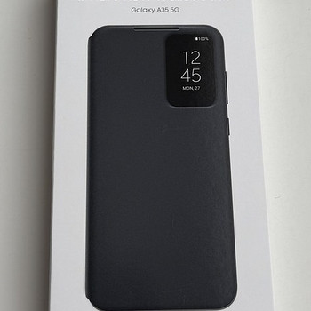 Samsung Galaxy A35 Smart View Wallet Case , Black