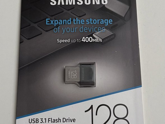 Samsung FIT Plus USB 3.1 128 GB , Black
