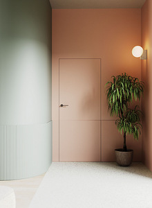 Slēptās durvis noliktavā krāsošanai Porta Hide 1.1 (1 foto no 10)