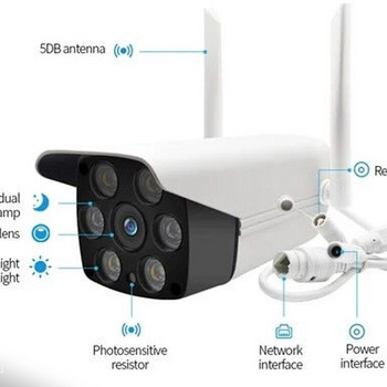 WiFi камера видеонаблюдения для наружного использования V380-K6.