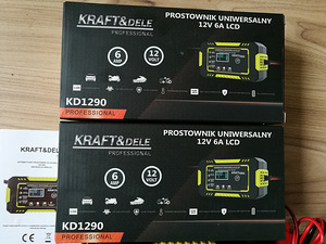 LCD ekraaniga akulaadija 12V UUS (2 foto / 5)
