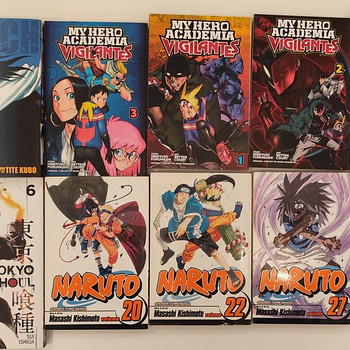 Anime manga komplekt