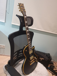 Бывшая в употреблении электрогитара ESP LTD EC-1000VB/Duncan (3 фото из 10)