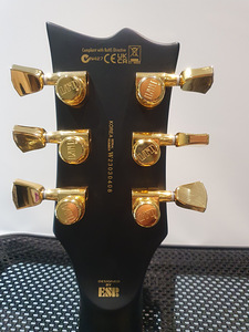 Бывшая в употреблении электрогитара ESP LTD EC-1000VB/Duncan (10 фото из 10)