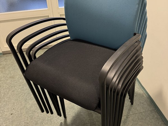 Стулья офисные (комплект 8 шт) Set of office chairs (8 pcs)