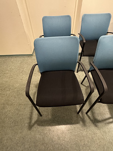Стулья офисные (комплект 8 шт) Set of office chairs (8 pcs) (5 фото из 5)