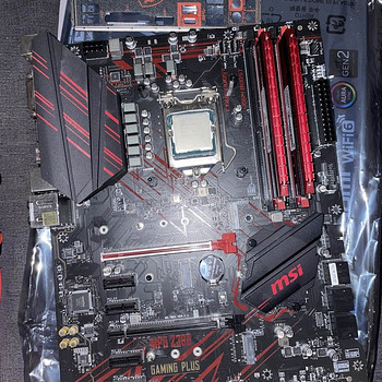 MSI MPG Z390 Gaming Plus / intel i5-9600K / 2x16gb RAM