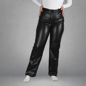Naiste nahast püksid | AMISU | size: 40 - L (3 foto / 4)