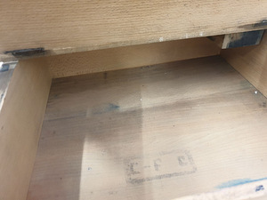 Vanaaegne laste koolipink (4 foto / 5)