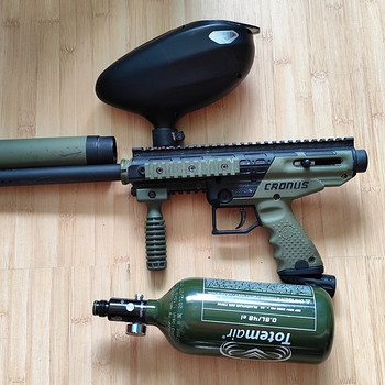 Paintballi komplekt. Marker, loader, balloon, vöö, mask
