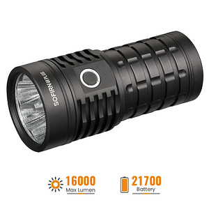SOFIRN Q8Plus 16000 Lumens Rechargeable Flashlight! (1 фото из 10)