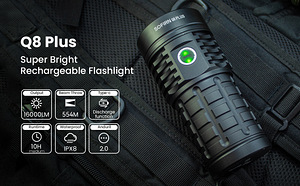 SOFIRN Q8Plus 16000 Lumens Rechargeable Flashlight! (2 фото из 10)