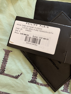 Uus Philipp Plein roheline t särk S (5 foto / 5)
