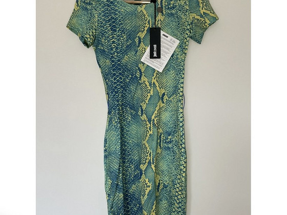 Новое зеленое платье Cavalli 38 XS S