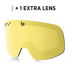 Горнолыжные очки Bolle Phantom+ Cat 1 to 3 & Lemon Cat 0 (2 фото из 7)
