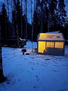 Надувная палатка Off-grid комплект (2 фото из 8)