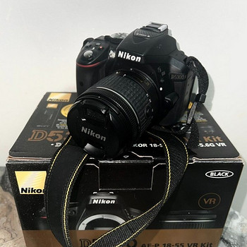 Nikon D5300 24.2MP Digital SLR Camera Body with box .