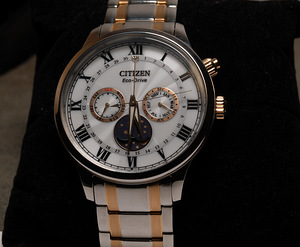 Citizen Moon Phase Eco-Drive tsekk, karp! (3 foto / 6)
