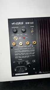 Müüa kaks aktiivsubwooferit Audes SW U2 (4 foto / 7)
