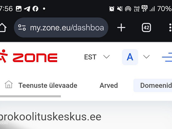 Домен prokoolituskeskus ee