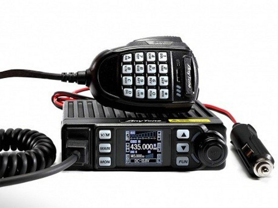 Anytone AT-779UV Dual Band 25W FM 144/430Mhz + прикуриватель