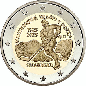 2 eurot Slovakkia, Saksamaa, Belgia 2025 (1 foto / 3)
