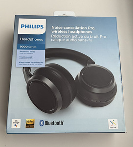 Philips Noise Cancellation Pro Wireless Headphones , Black (1 фото из 5)