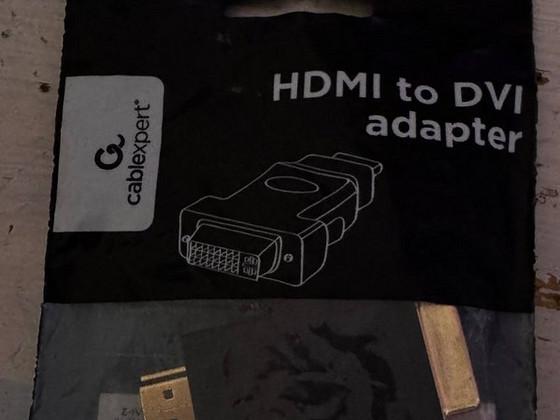 Adapter Gembird HDMI male, DVI