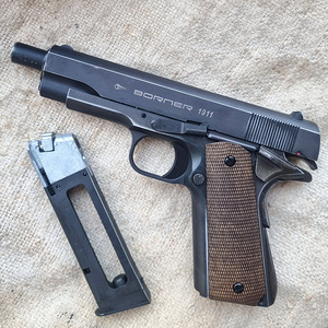 Пневматический пистолет Borner 1911 Blowback (3 фото из 4)