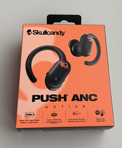 Skullcandy PUSH Active ANC , Black/Orange (1 фото из 5)
