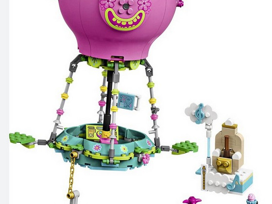 6+ LEGO Trolls 41252. Приключения Поппи на воздушном шаре