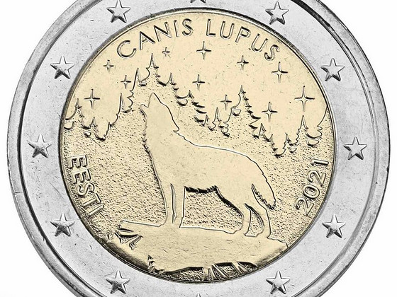 2 Euro kanis lupus