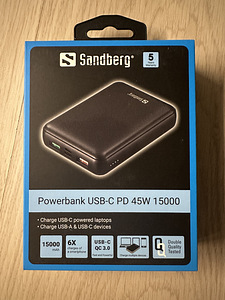 Akubank USB-C 15000 mAh 45w (1 foto / 2)