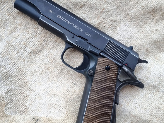 Õhupüstol Borner 1911 Blowback