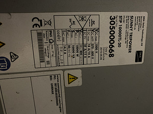 Инвертор Sunny Tripower STP 10000TL-20 (2 фото из 3)