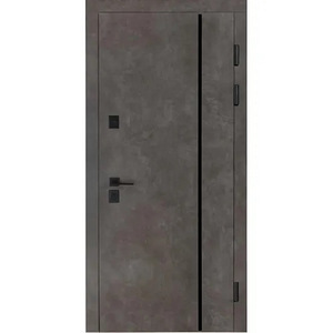 Metāla durvis dzīvoklim Ultra modelis 546/607 ar spoguli (1 foto no 10)