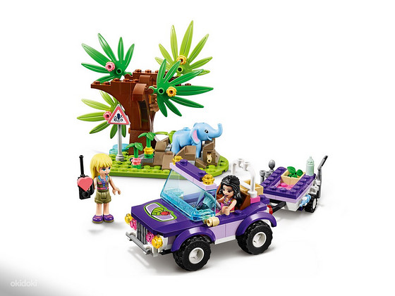 6+ LEGO Friends 41421. Спасение слонёнка в джунглях