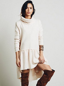 Шерстяное платье-туника Free People S (1 фото из 3)