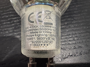 10 светильников + 10 лампочек Philips 4000K 550lm (5 фото из 5)