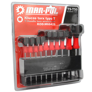 Torx võtmete komplekt 10 osa T9-T50 (2 foto / 6)