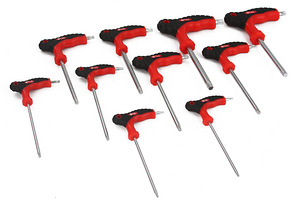 Torx võtmete komplekt 10 osa T9-T50 (5 foto / 6)