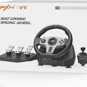 Рулевое колесо - PXN V9 Racing Wheel для ПК / PS3 / PS4 - Ру