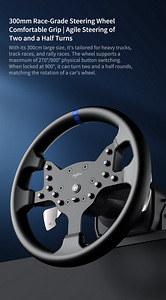 PXN V99 Driving Force Steering Wheel PS3/ PS4/ Xbox (3 լուսանկար / 5)