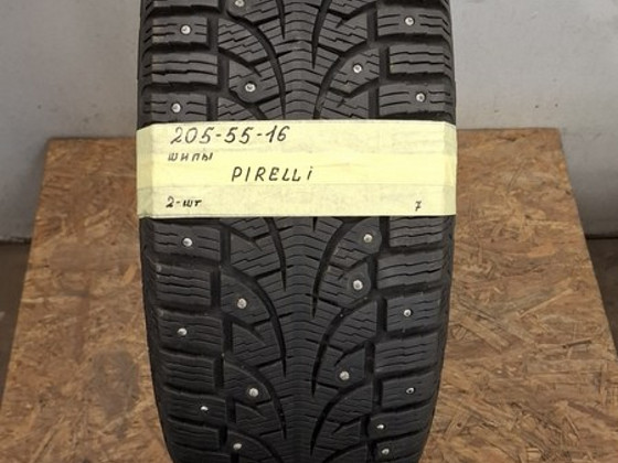 205-55-16 Pirelli шипы 2 шт 7 мм