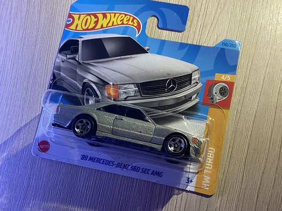 HOT WHEELS 89 Mercedes-Benz 560 SEC AMG