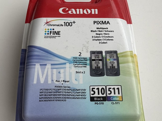 Canon Pixma PG-510/CL-511 Multi Pack , Black/Color
