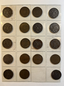 Шведские монеты, монета, Sverige, Svenska, Krone, Ore lot2 (2 фото из 8)
